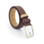 Load image into Gallery viewer, RL Drymill Dual Colour Leather Formal Belt for Men - Walletsnbags