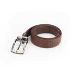 Load image into Gallery viewer, RL Croco Reversible Leather Formal Belt For Men - Walletsnbags
