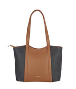Load image into Gallery viewer, SAMOI Vierra Genuine Leather & Waxed Canvas Small Tote Bag | 5 Colours