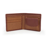 Load image into Gallery viewer, RL Epoch Coated Canvas Genuine Leather Mens Wallet - Walletsnbags