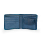 Load image into Gallery viewer, RL Epoch Coated Canvas Genuine Leather Mens Wallet - Walletsnbags