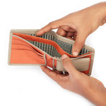 Load image into Gallery viewer, RL Epoch Coated Canvas Genuine Leather Mens Wallet - Walletsnbags