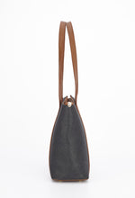 Load image into Gallery viewer, SAMOI Vierra Genuine Leather & Waxed Canvas Small Tote Bag | 5 Colours