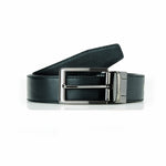 Load image into Gallery viewer, RL Croco Reversible Leather Formal Belt For Men - Walletsnbags