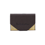 Load image into Gallery viewer, Metallic Leather Cover Card Holder