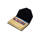Load image into Gallery viewer, Metallic Leather Cover Card Holder