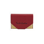 Load image into Gallery viewer, Metallic Leather Cover Card Holder