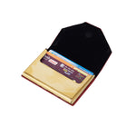 Load image into Gallery viewer, Metallic Leather Cover Card Holder