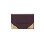 Load image into Gallery viewer, Metallic Leather Cover Card Holder