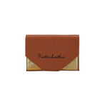 Load image into Gallery viewer, Metallic Leather Cover Card Holder