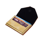 Load image into Gallery viewer, Metallic Leather Cover Card Holder