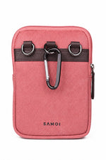 Load image into Gallery viewer, SAMOI Crossbody Sling Bag | Genuine Leather & Waxed Canvas | Unisex Travel Bag with Multi-Pocket
