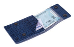 Load image into Gallery viewer, Rustic Leather Double Button Cut Edge Wallet