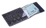 Load image into Gallery viewer, Rustic Leather Double Button Cut Edge Wallet