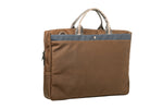 Load image into Gallery viewer, Samoi laptop bag for men waterproof Canvas Messenger Upto 16 inch - Walletsnbags