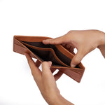 Load image into Gallery viewer, RL Hand weaved Leather wallet for men - Walletsnbags