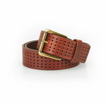 Load image into Gallery viewer, Roller Buckle Leather Belt For Men