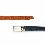 Load image into Gallery viewer, RL Croco Printed Reversible Leather Belt for Men - Formal Wear - Walletsnbags
