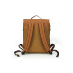 Load image into Gallery viewer, SAMOI LEATHER BROOK CANVAS LEATHER BACKPACK - Walletsnbags