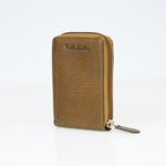 Load image into Gallery viewer, RL Zipper Leather Card Holder - Walletsnbags