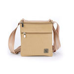 Load image into Gallery viewer, RL Twin Stylish Canvas Sling Cross Body Travel Office Business Messenger one Side Shoulder Bag - Walletsnbags