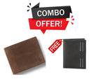 Load image into Gallery viewer, Hunter Leather Wallet for Men - WALLETSNBAGS