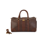 Load image into Gallery viewer, Stylish Croco Print Duffle Bag with Shoe Compartment | Brass Fittings | Dual Carry Handle & Shoulder Strap | Unisex Travel, Gym, Weekend Bag - Walletsnbags