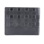 Load image into Gallery viewer, Cross Wave Leather Mens Wallet - WALLETSNBAGS