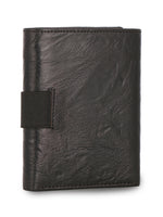 Load image into Gallery viewer, Creased Leather Tri Fold Mens Wallet