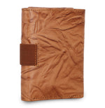 Load image into Gallery viewer, Creased Leather Tri Fold Mens Wallet