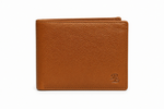 Load image into Gallery viewer, Rustic Leather Sleek Leather Lined Wallet | Nappa Leather Slim Bifold for Men