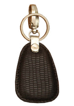 Load image into Gallery viewer, Snake Print Cone Keychain