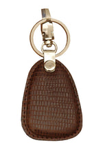 Load image into Gallery viewer, Snake Print Cone Keychain