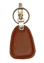 Load image into Gallery viewer, Snake Print Cone Keychain