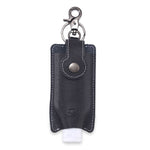 Load image into Gallery viewer, Walletsnbags RL Hand Sanitizer Holder Leather Keychain with 50ml Sanitizer Bottle - WALLETSNBAGS