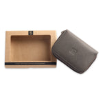 Load image into Gallery viewer, RL Gusset Full Zip Unisex Leather Card Holder - WALLETSNBAGS