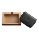 Load image into Gallery viewer, RL Gusset Full Zip Unisex Leather Card Holder - WALLETSNBAGS