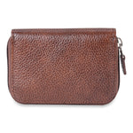 Load image into Gallery viewer, RL Gusset Full Zip Unisex Leather Card Holder - WALLETSNBAGS