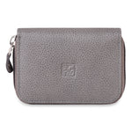 Load image into Gallery viewer, RL Gusset Full Zip Unisex Leather Card Holder - WALLETSNBAGS