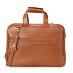 Load image into Gallery viewer, RL Leather Laptop Messenger Office 16inch Bag for Men - WALLETSNBAGS