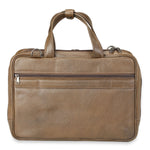 Load image into Gallery viewer, RL Full Zip Expandable Leather Messenger Laptop Bags15.6 Inch - WALLETSNBAGS