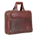 Load image into Gallery viewer, RL Leather Laptop Messenger Office 16inch Bag for Men - WALLETSNBAGS