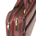 Load image into Gallery viewer, RL Leather Laptop Messenger Office 16inch Bag for Men - WALLETSNBAGS