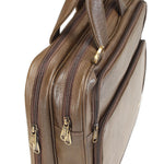 Load image into Gallery viewer, RL Leather Laptop Messenger Office 16inch Bag for Men - WALLETSNBAGS
