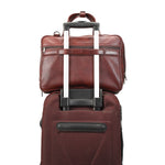 Load image into Gallery viewer, RL Leather Laptop Messenger Office 16inch Bag for Men - WALLETSNBAGS