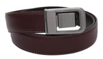 Load image into Gallery viewer, Fine Milled Semi Formal Leather Mens Belt - WALLETSNBAGS