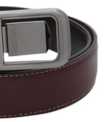Load image into Gallery viewer, Fine Milled Semi Formal Leather Mens Belt - WALLETSNBAGS