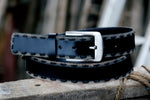 Load image into Gallery viewer, NovaPull Weaved Casual Mens Leather Belt - WALLETSNBAGS