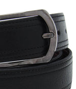 Load image into Gallery viewer, RL Double Stitch Reversible Leather Belt - WALLETSNBAGS
