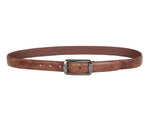 Load image into Gallery viewer, RL Crackle Leather Slimline Belt 25MM - WALLETSNBAGS